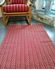 Picture of Berry Red Hiraeth Floor Rug