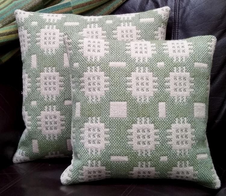 Picture of Sea Green Tapestry Cushion