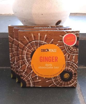 Show details for Ginger Dark Chocolate Bar 80g Picture of Ginger Dark Chocolate Bar 80g