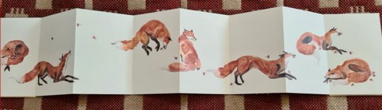 Picture of Fox - Accordian Book No. 1