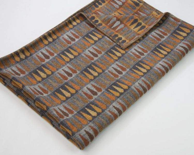 Picture of Fern Throw - Copper