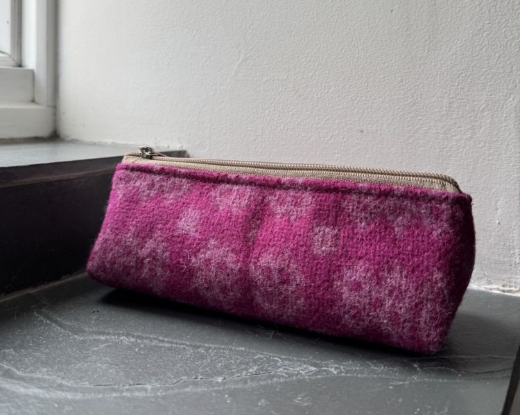Picture of Pink Tapestry Pencil Case