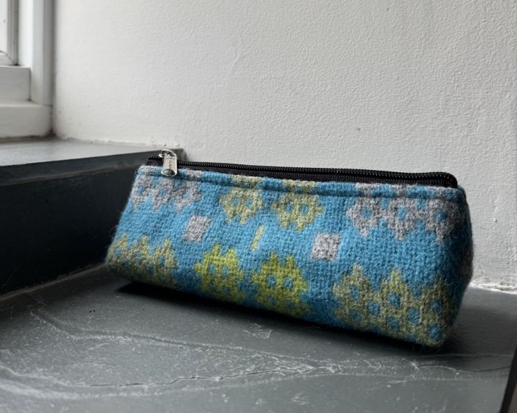 Picture of Blue Green Tapestry Pencil Case