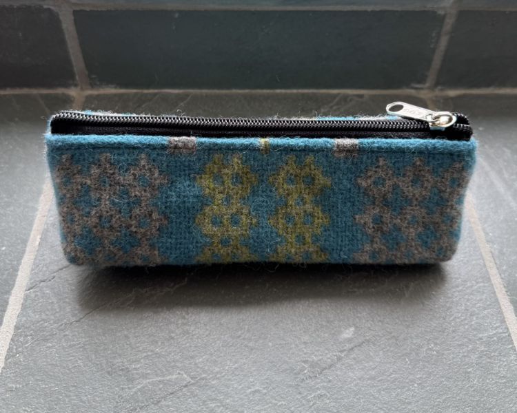 Picture of Blue Green Tapestry Pencil Case