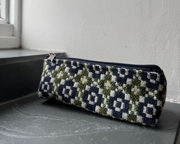 Picture of Navy Green Pencil Case