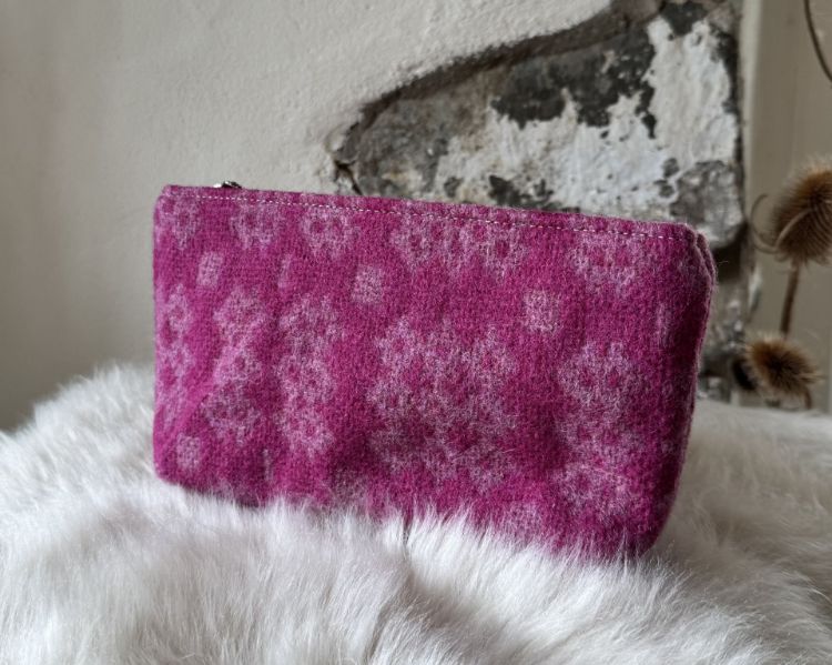 Picture of Pink Tapestry Cosmetics Bag