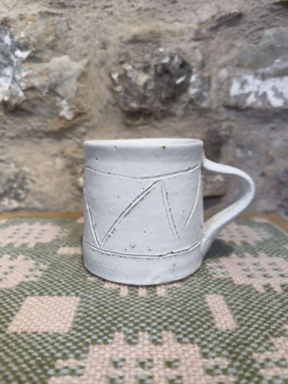 Picture of Abstract Chalk White Mug