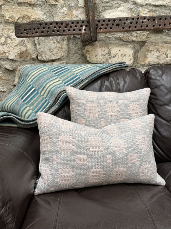 Picture of Celadon Tapestry Cushion