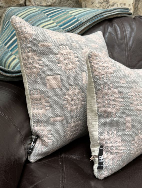 Picture of Celadon Tapestry Cushion