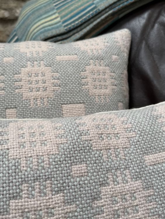 Picture of Celadon Tapestry Cushion