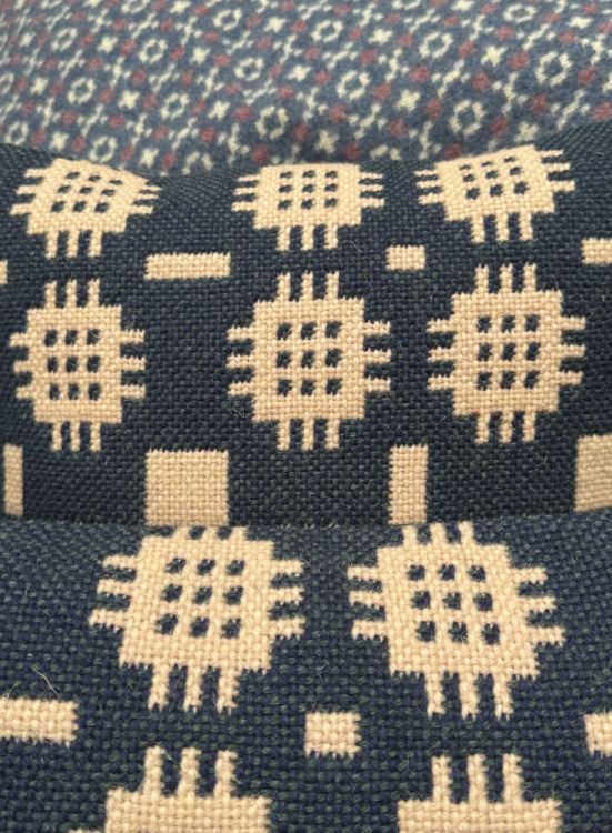 Picture of Navy Tapestry Cushion
