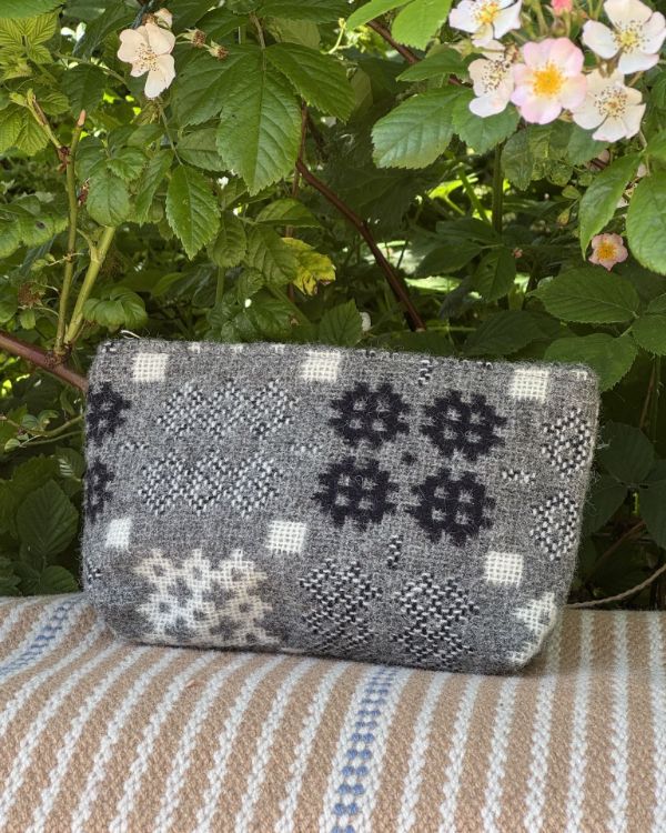 Picture of Grey Tapestry Cosmetics Bag